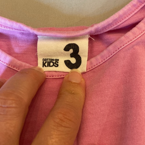 Size 3 bundle set. One Gap shirt a Copper Key dress and a CottonOn dress. - Picture 10 of 11